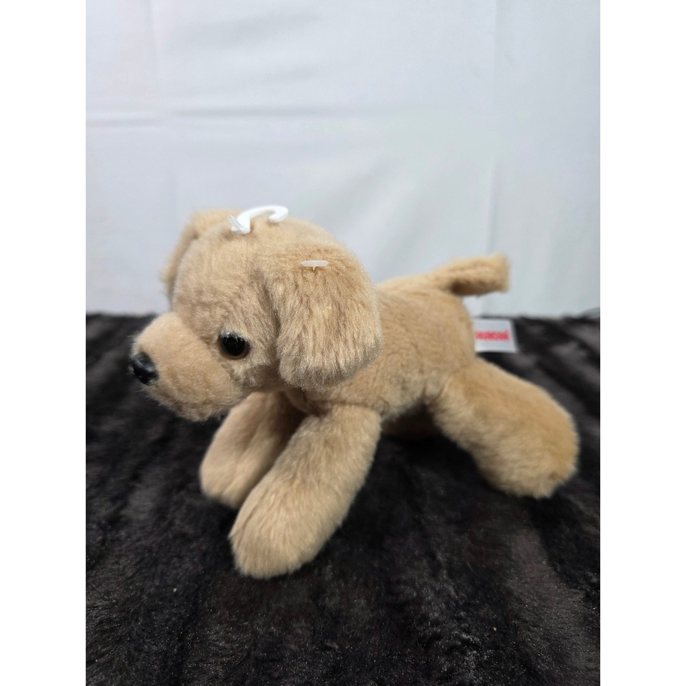 Aurora Golden Retriever Puppy Plush Stuffed Animal Tan Dog 8 Inch